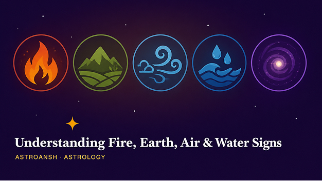 Understanding Fire, Earth Air & Water Signs